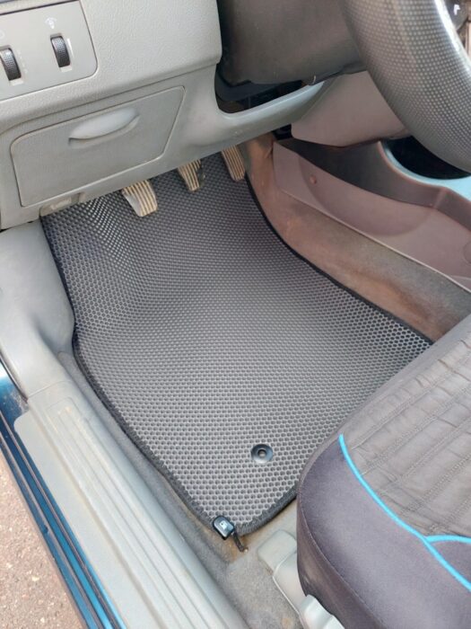 EVA (Эва) коврик для Mazda Demio 4 поколение (DJ) 2014-2019 хэтчбэк 5 дверей (ПРАВЫЙ РУЛЬ)